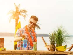 Cocktails sur la plage