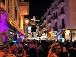 Le port d'Ibiza en plein mois d'août