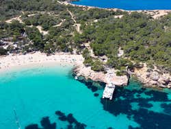 Cala Bassa depuis les hauteurs