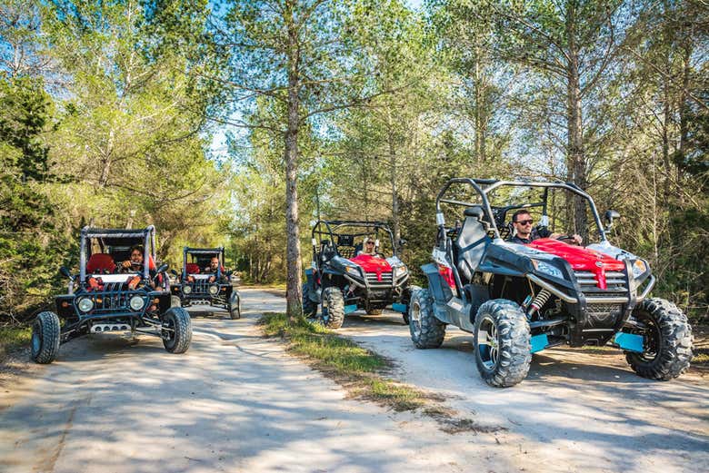 Balade en buggy à Ibiza