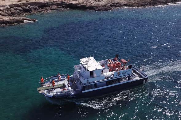 Balade en bateau à Es Vedrá + Formentera