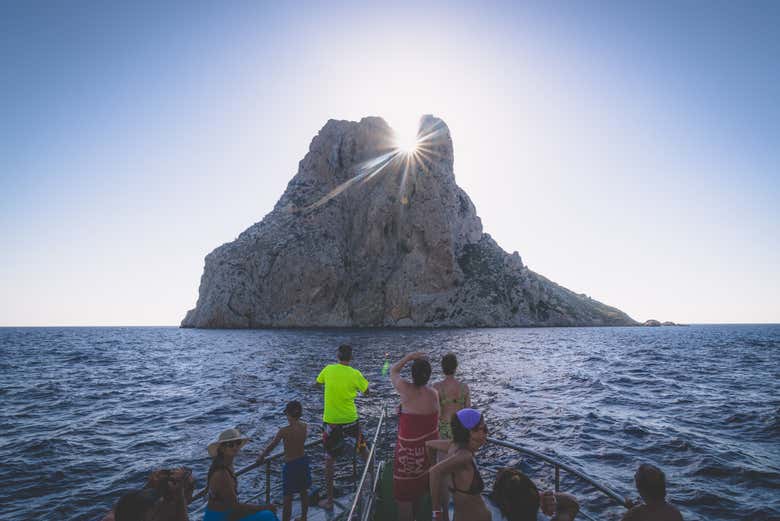 Le bateau Es Vedrá