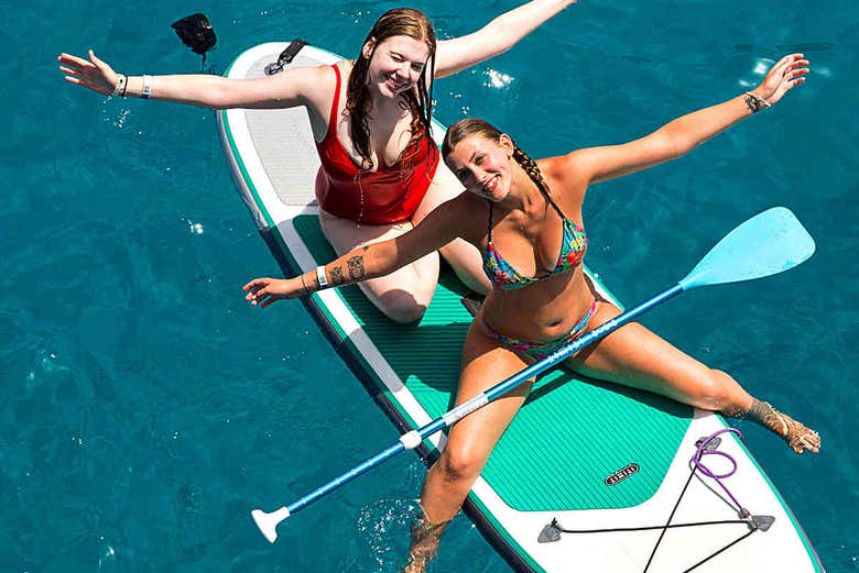 Profitez de la balade en paddle 